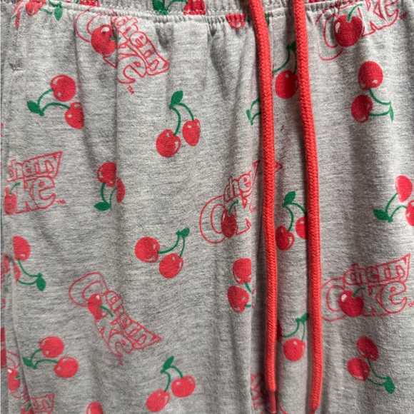 Coca Cola Other - Cherry Coke pants with red drawstring
